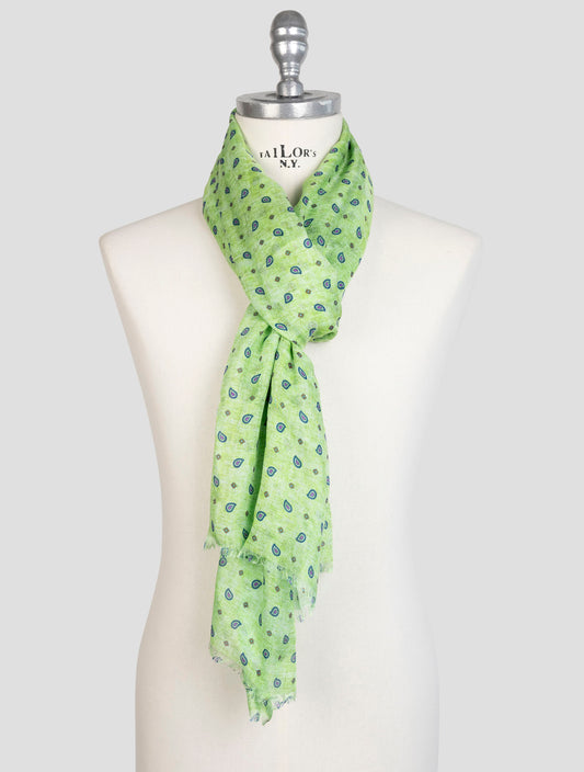 Kiton Multicolor Silk Scarf