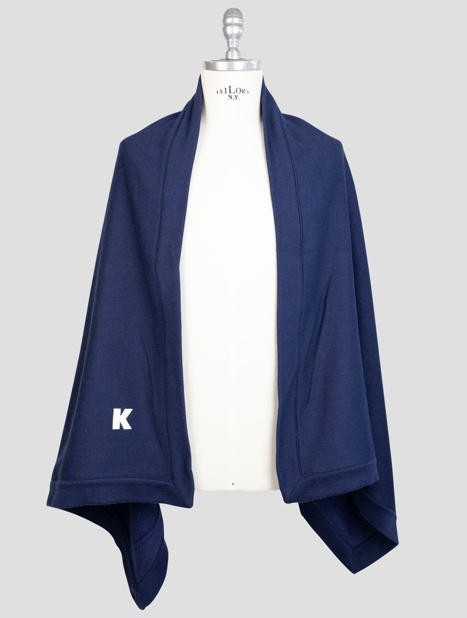 Kiton Blue Cashmere Cotton Beach Towels