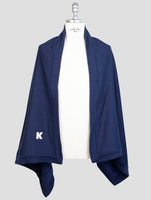 Kiton Blue Cashmere Cotton Beach Towels