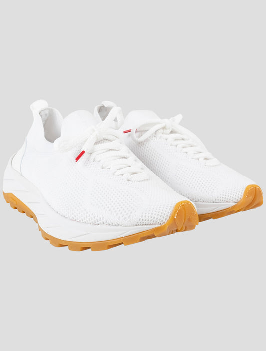 Kiton White Pl Ea Pa Sneakers