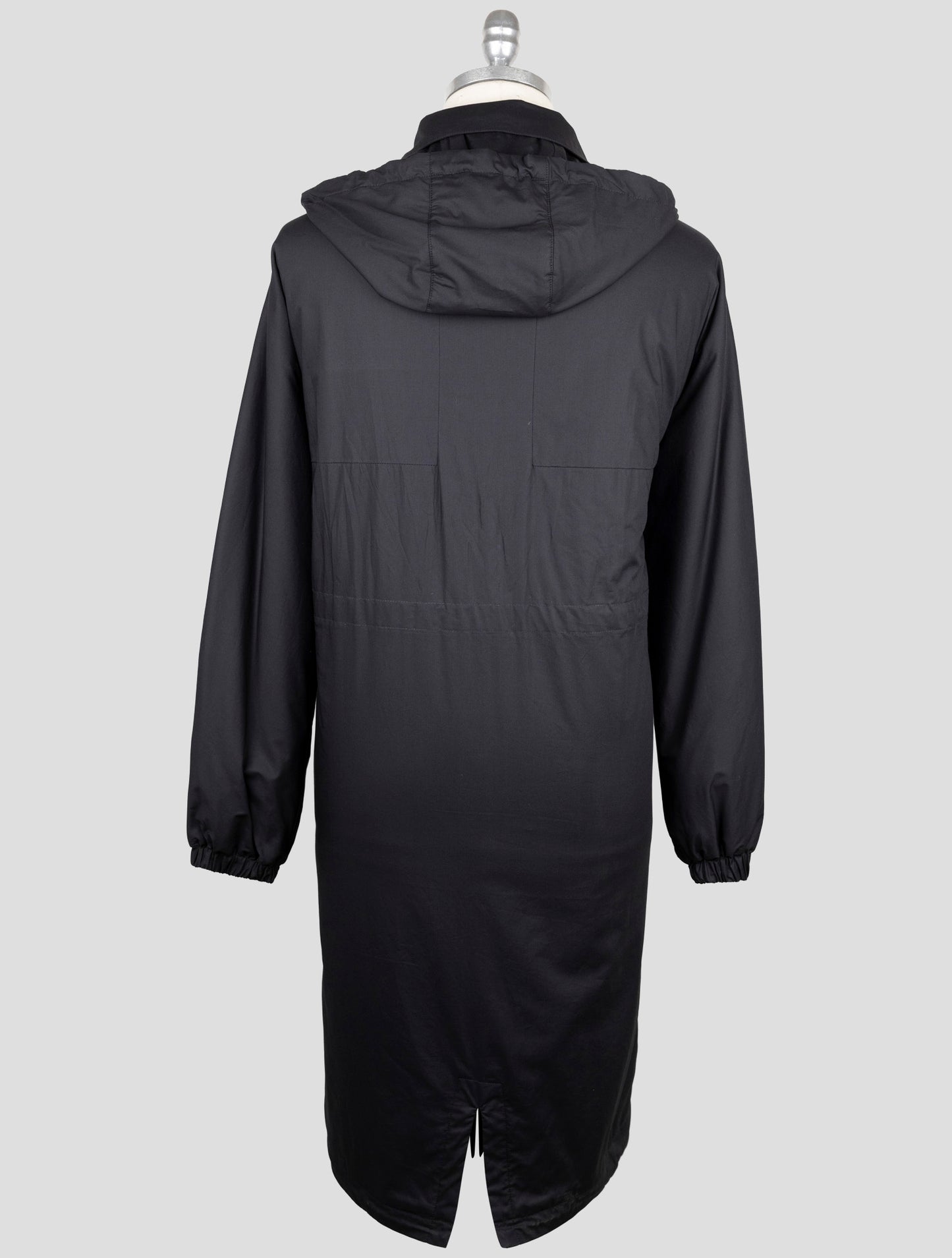 Kiton Knt Dark Blue Pl Overcoat