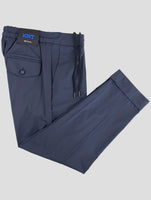 Kiton Knt Blue Pa Ea Pants