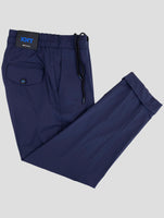 Kiton Knt Blue Pa Ea Pants