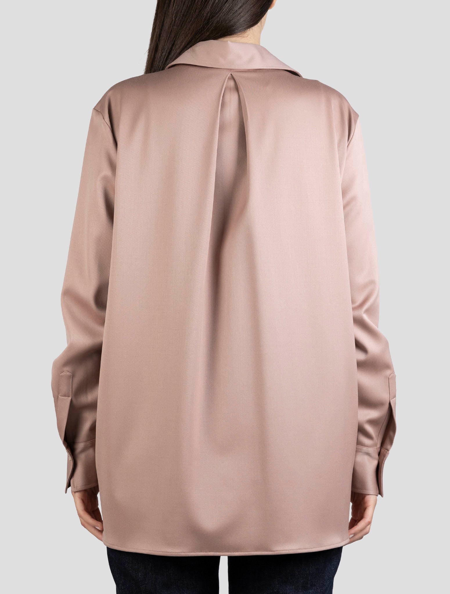 Kiton Pink Virgin Wool Ea Shirt