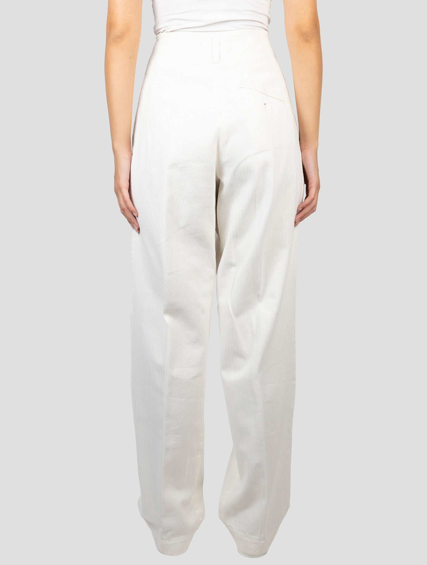 Kiton Beige Cotton Pants