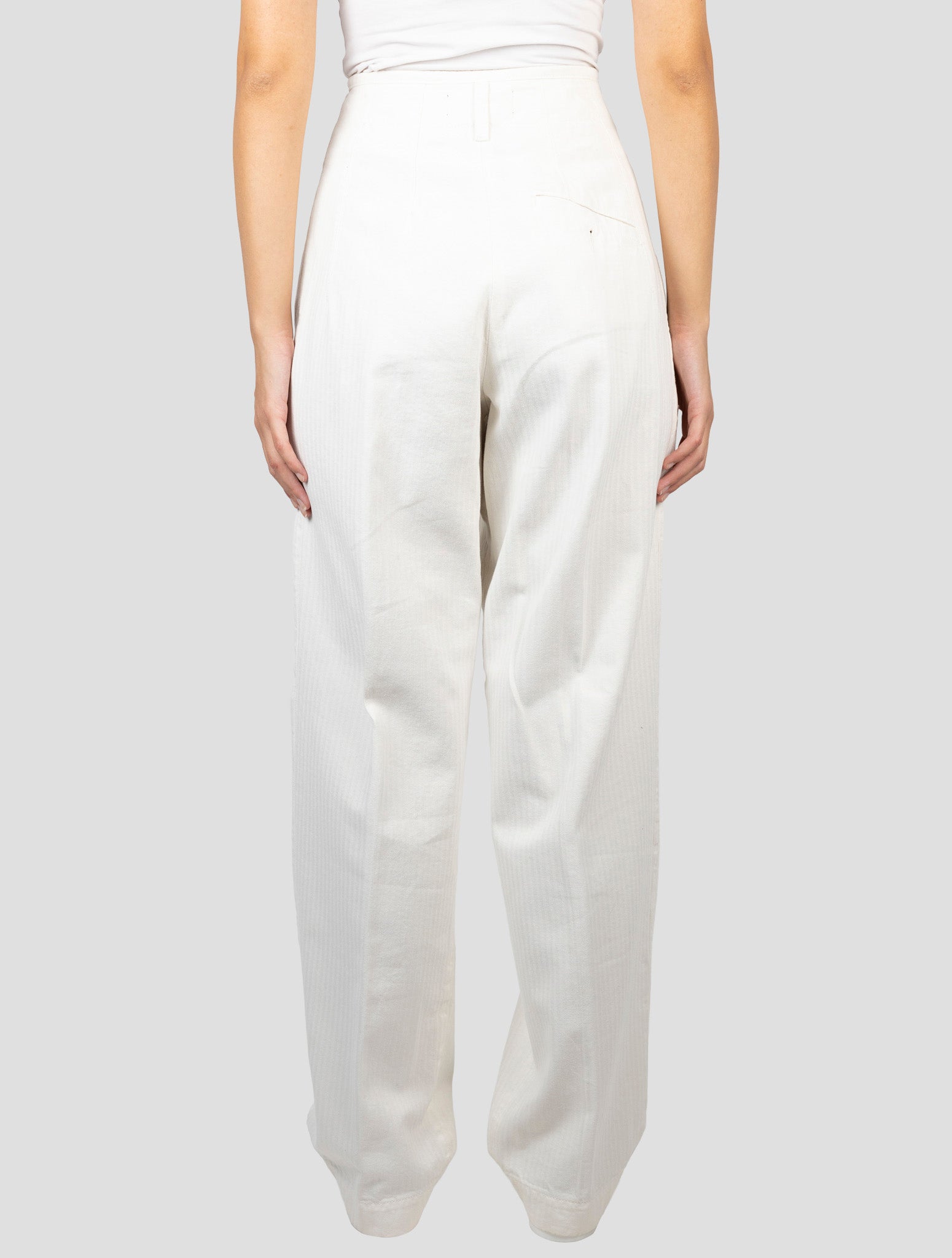 Kiton Beige Cotton Pants