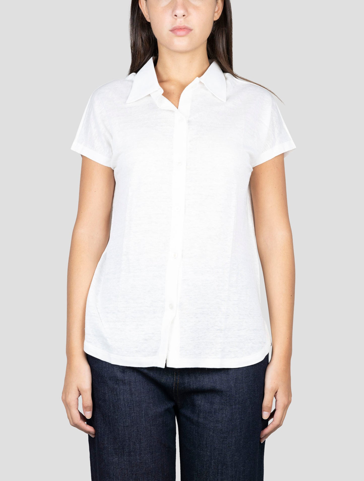 Kiton White Short Sleeve Shirt