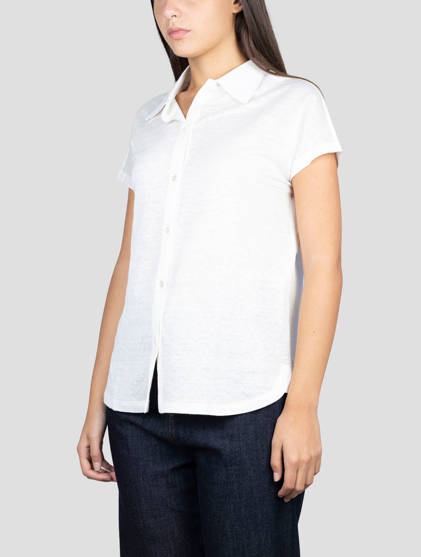 Kiton White Short Sleeve Shirt