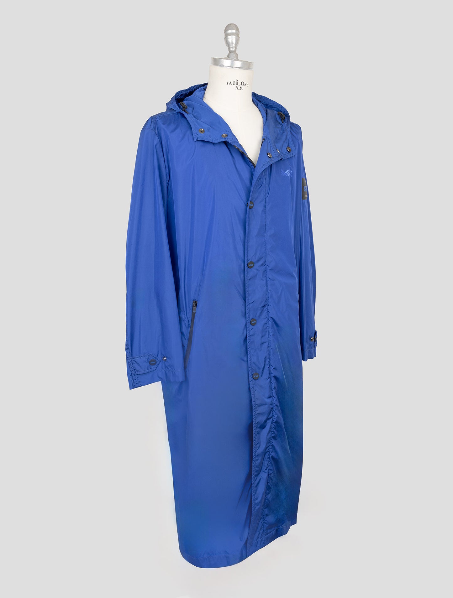 Kiton Knt Blue Pa Overoat