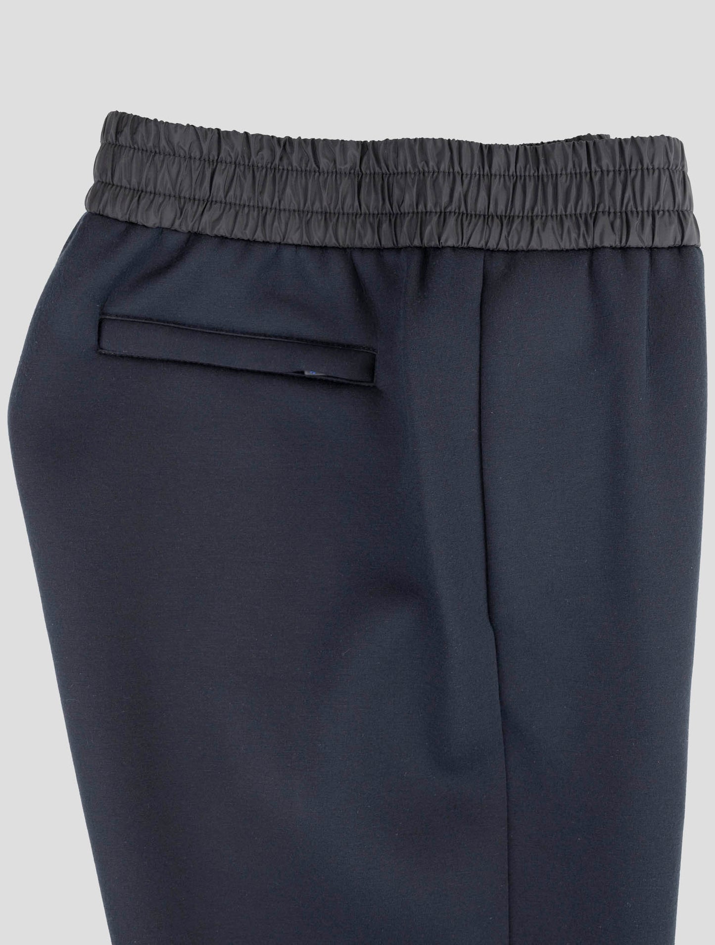 Kiton Knt Dark Blue Modal Pants