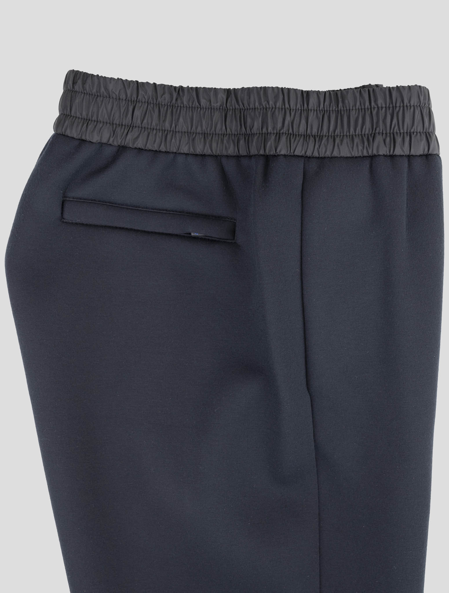 Kiton Knt Dark Blue Modal Pants