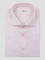 Kiton Pink Cotton Shirt