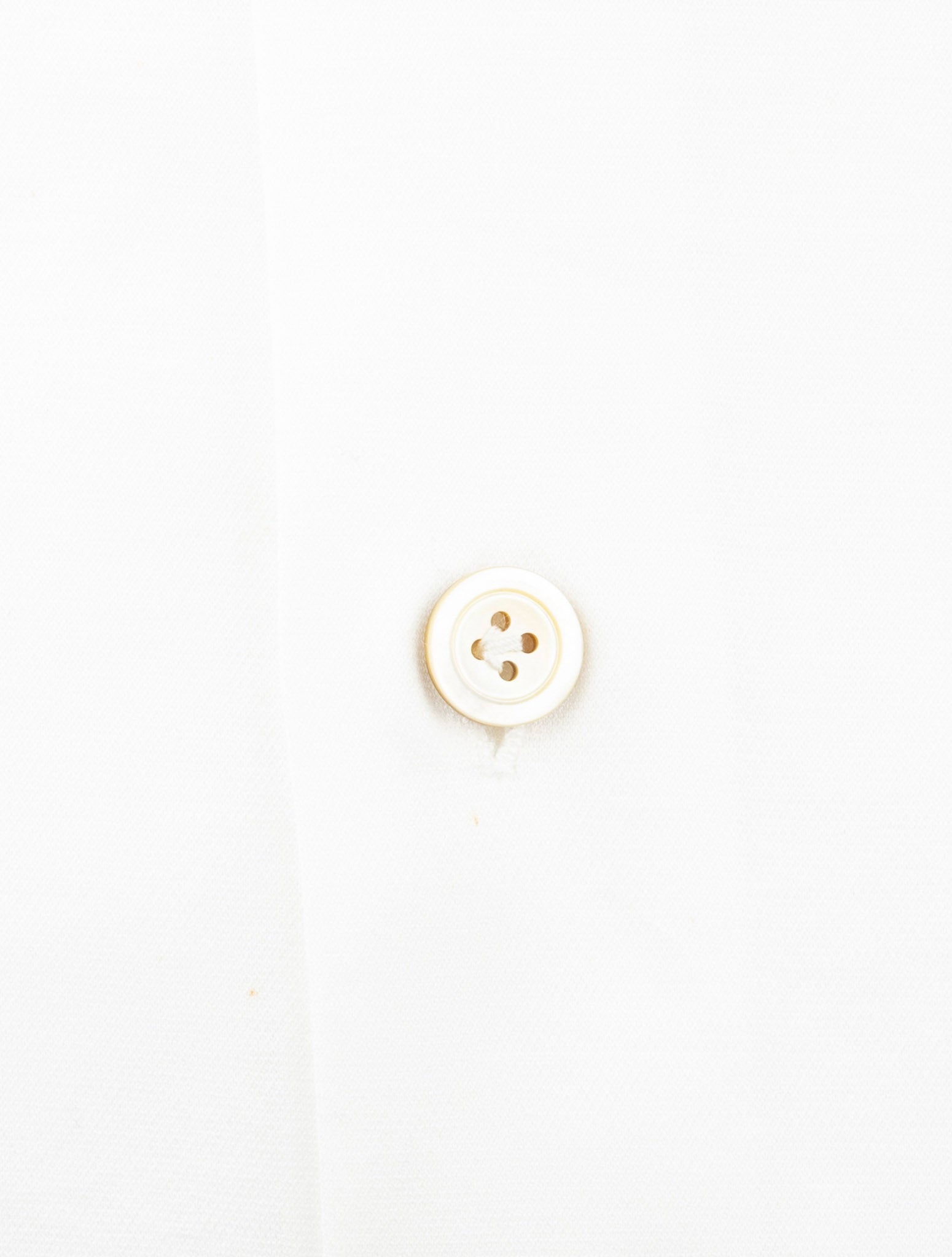 Kiton White Cotton Shirt