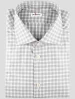 Kiton Gray Cotton Shirt