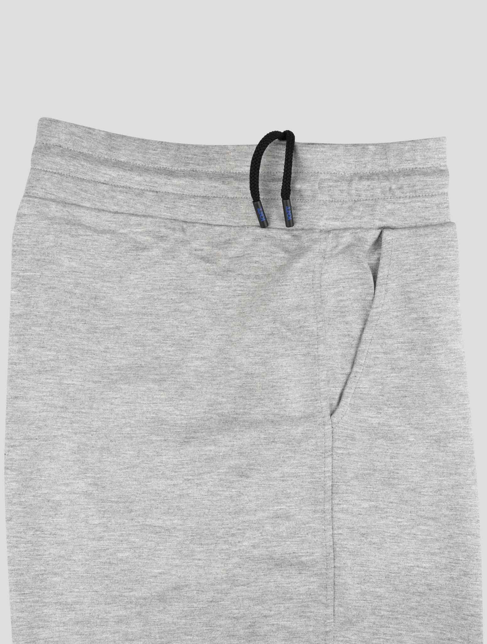 Kiton Knt Gray Viscose Ea Jogging Pants
