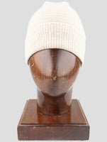 Kiton Beige Cashmere Beanie Hat