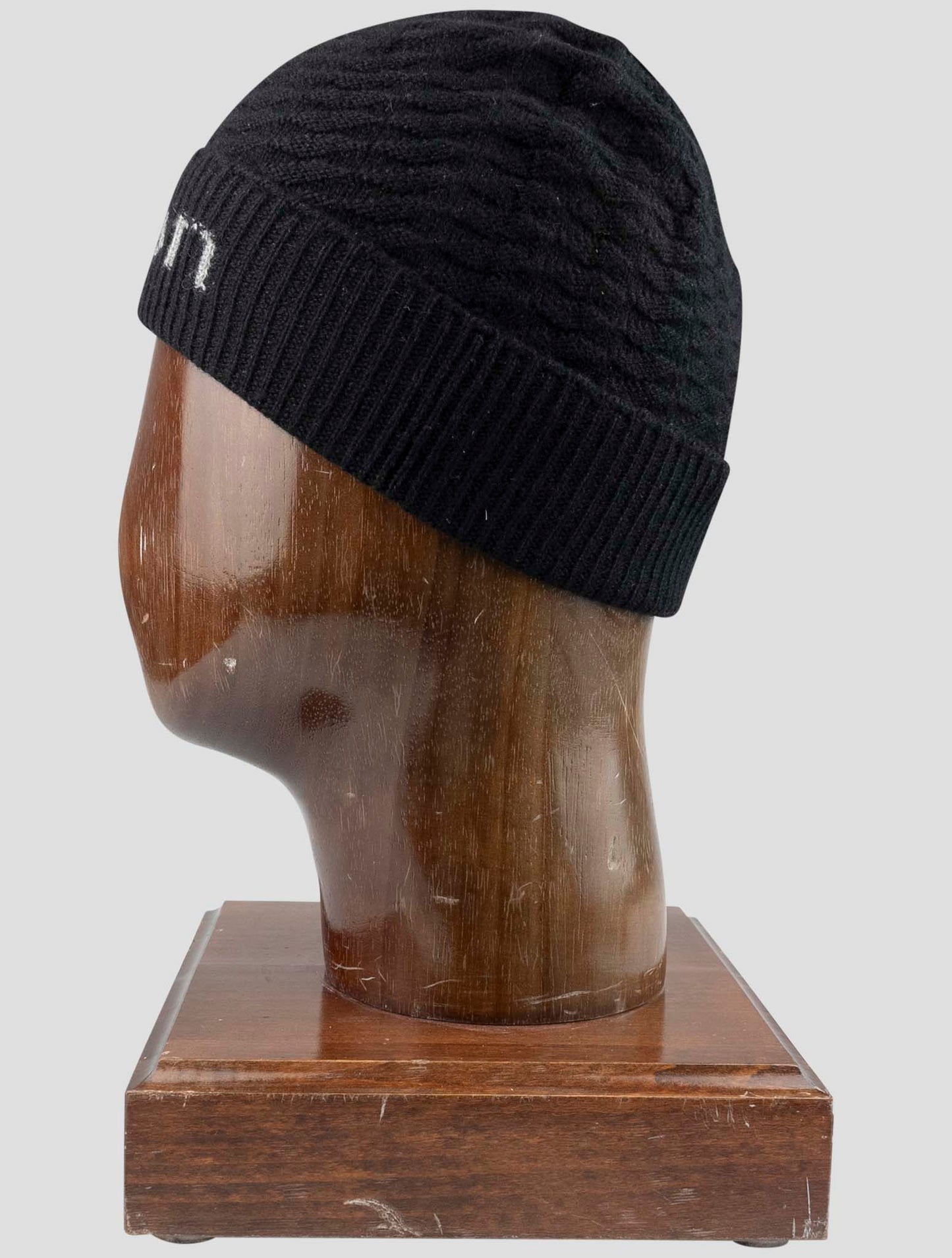 Kiton Blue Cashmere Beanie Hat