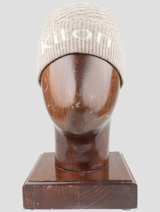 Kiton Brown Cashmere Beanie Hat