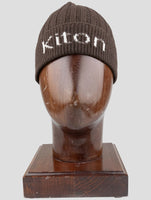 Kiton Brown Cashmere Beanie Hat