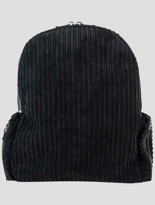 Kiton Dark Gray Pl Ea Velvet Backpack