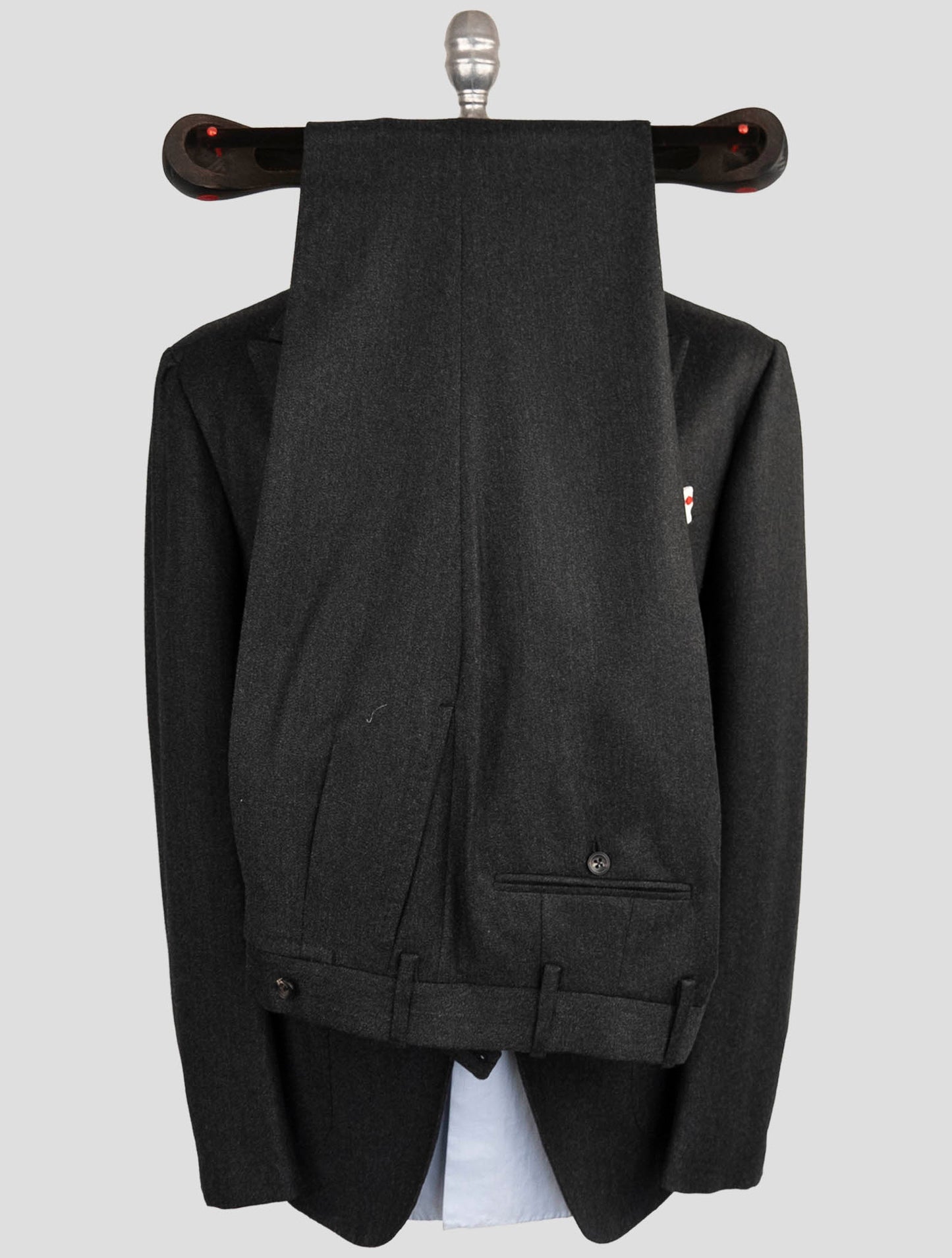 Kiton Dark Gray Cashmere Suit