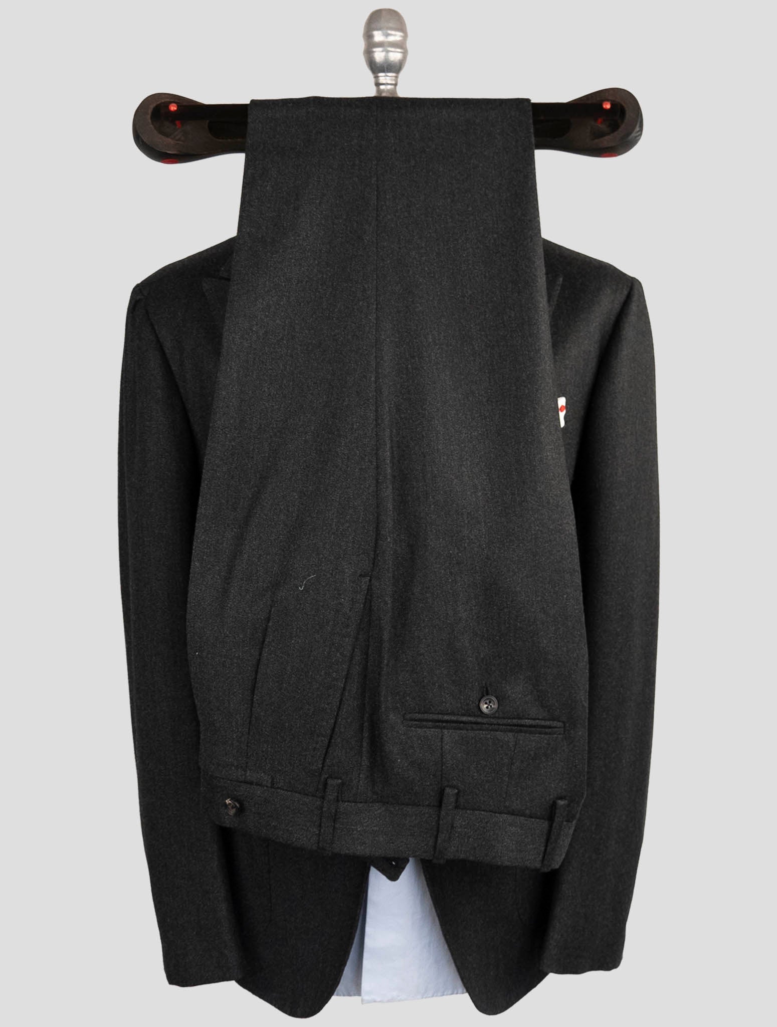 Kiton Dark Gray Cashmere Suit