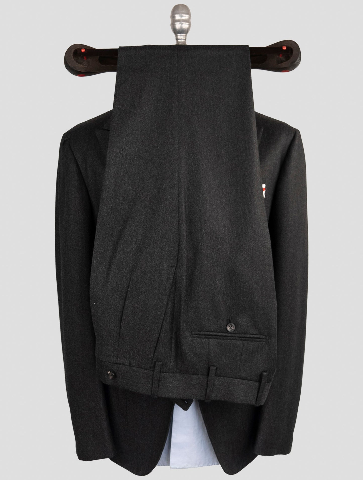 Kiton Dark Gray Cashmere Suit