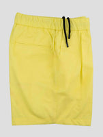 Kiton Knt Yellow Cotton Short Pants