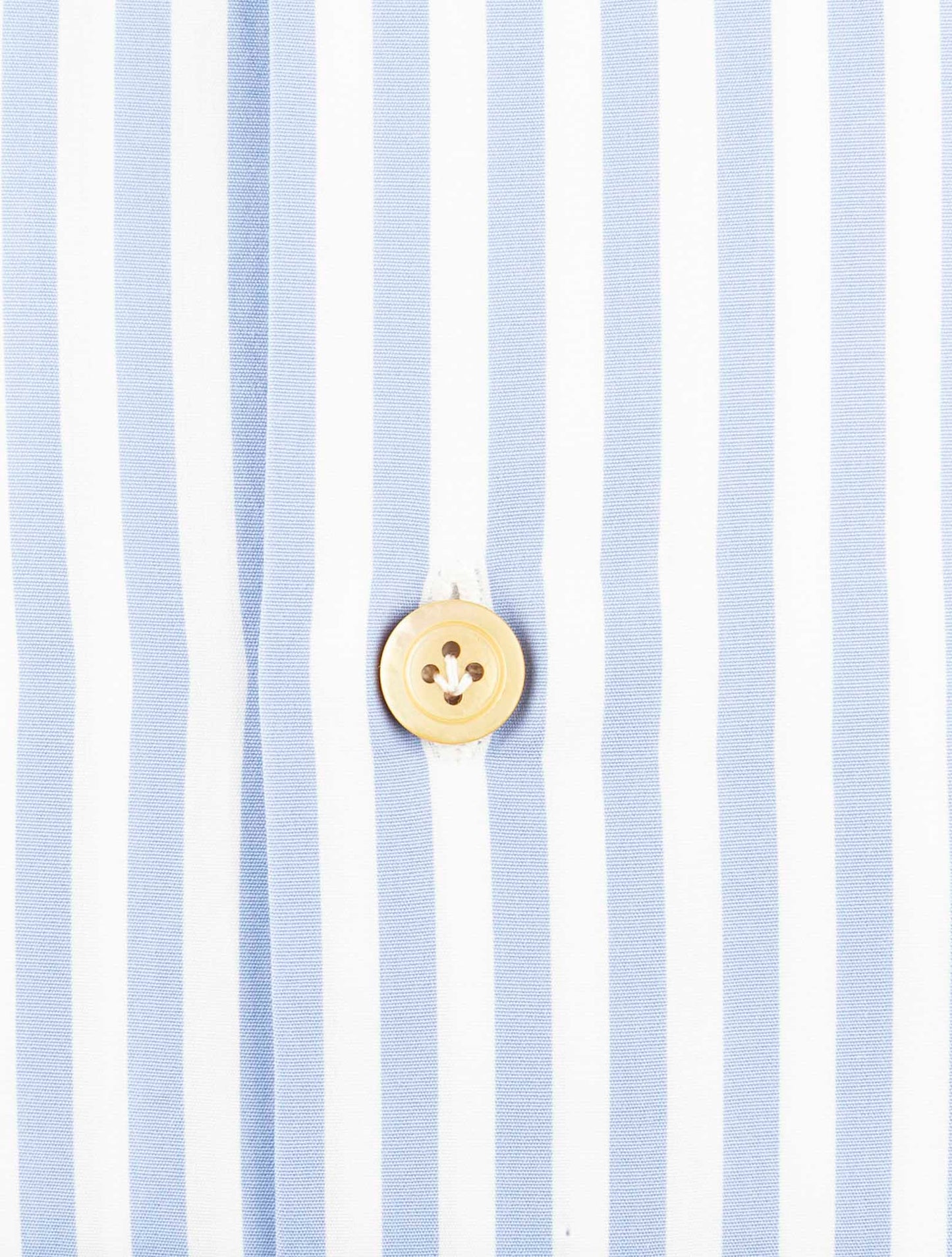 Kiton  Light Blue White Cotton Shirt