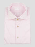 Kiton Pink Cotton Shirt