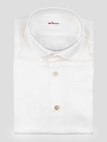 Kiton White Cotton Shirt