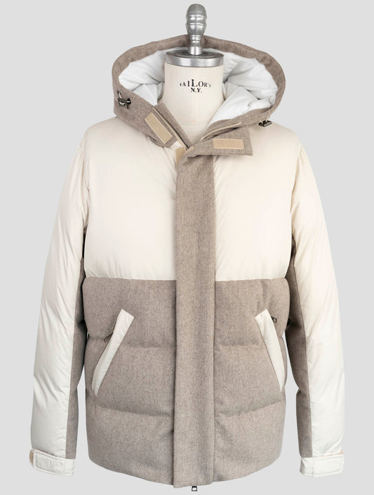 Kiton Multicolor Cashmere Coat