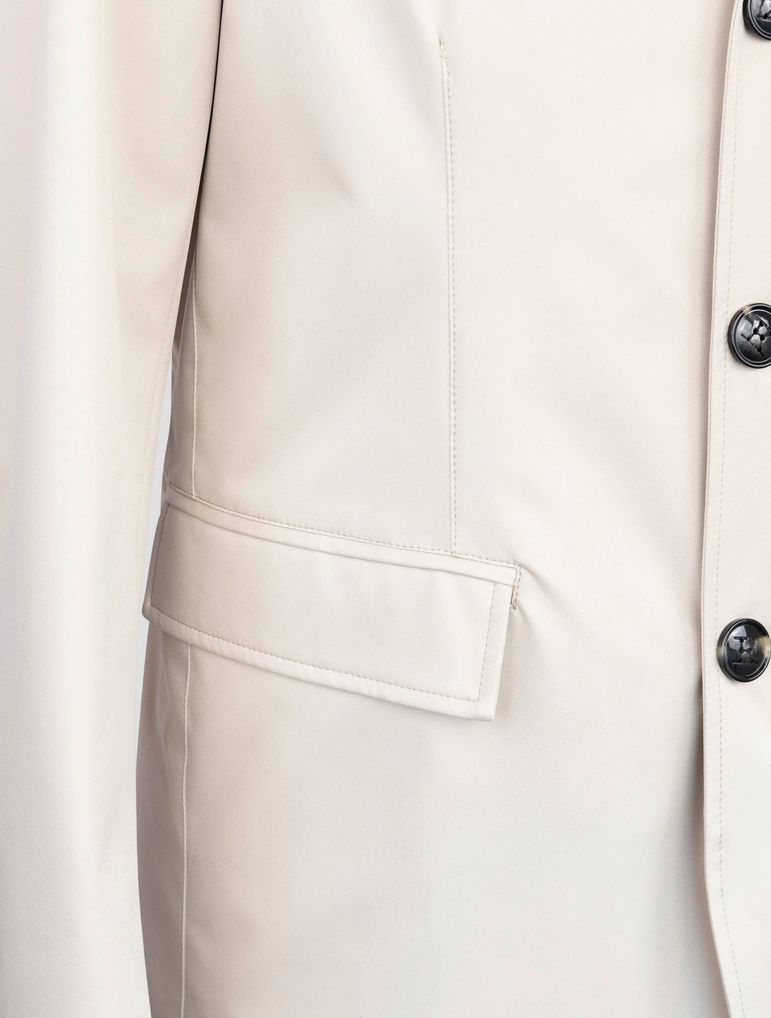 Kiton Beige Pl Coat