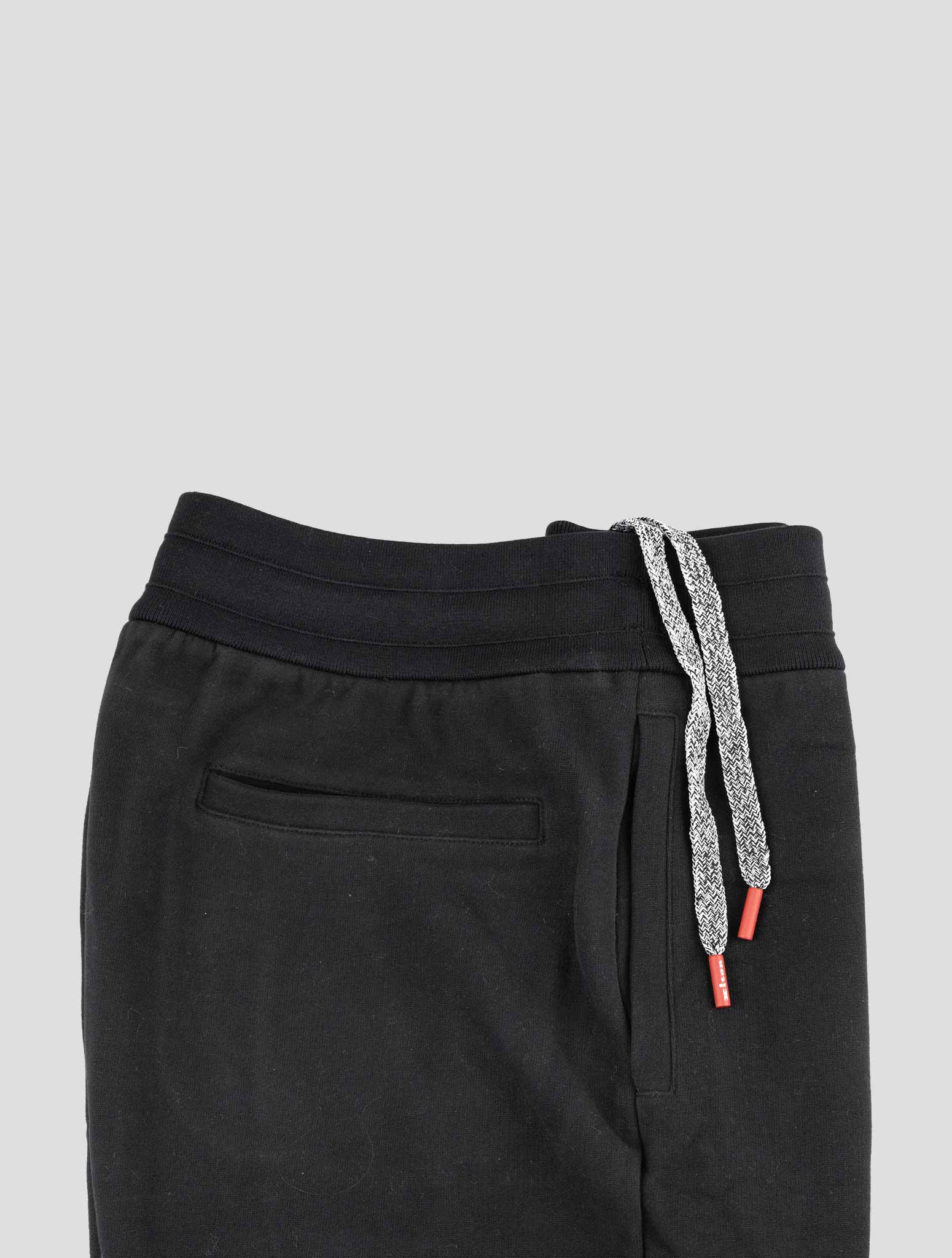 Kiton Black Cotton Tracksuit