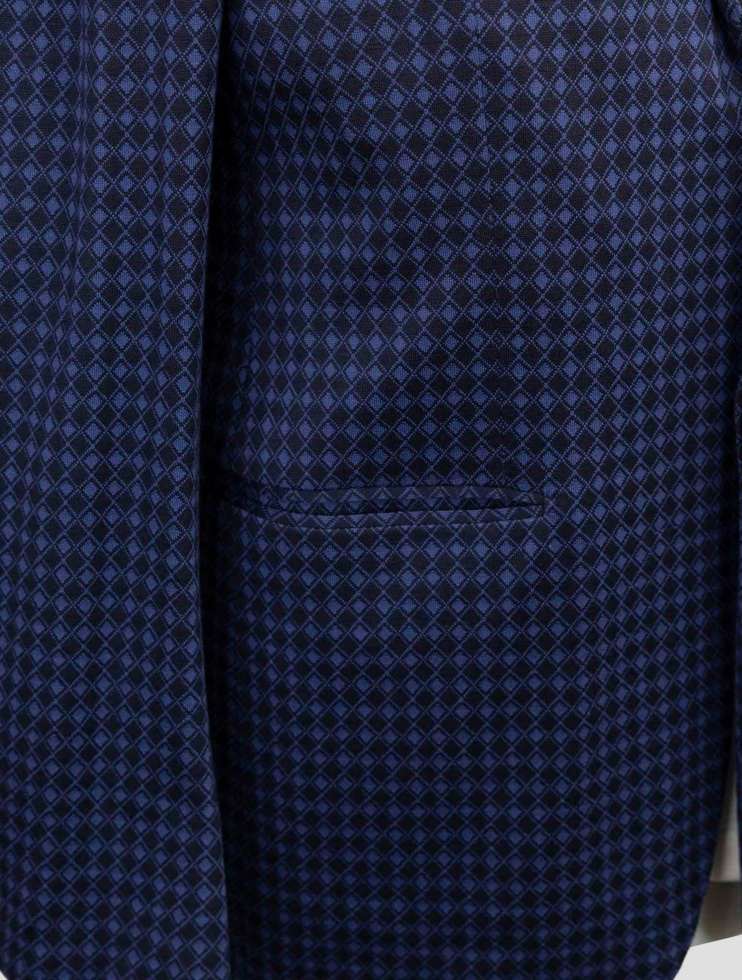 Kiton KNT Blue Cotton Cashmere Pa Blazer