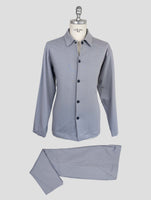 Kiton Knt Light Gray Cotton Ea Tracksuit