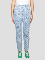 Kiton Light Blue Cotton Ea Jeans