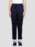 Kiton White Cotton Cashmere Pants