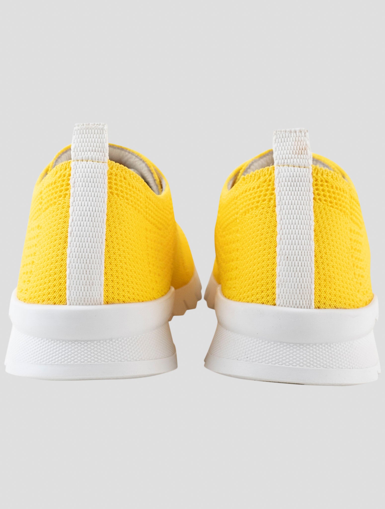 Kiton Yellow Cotton Ea Sneakers