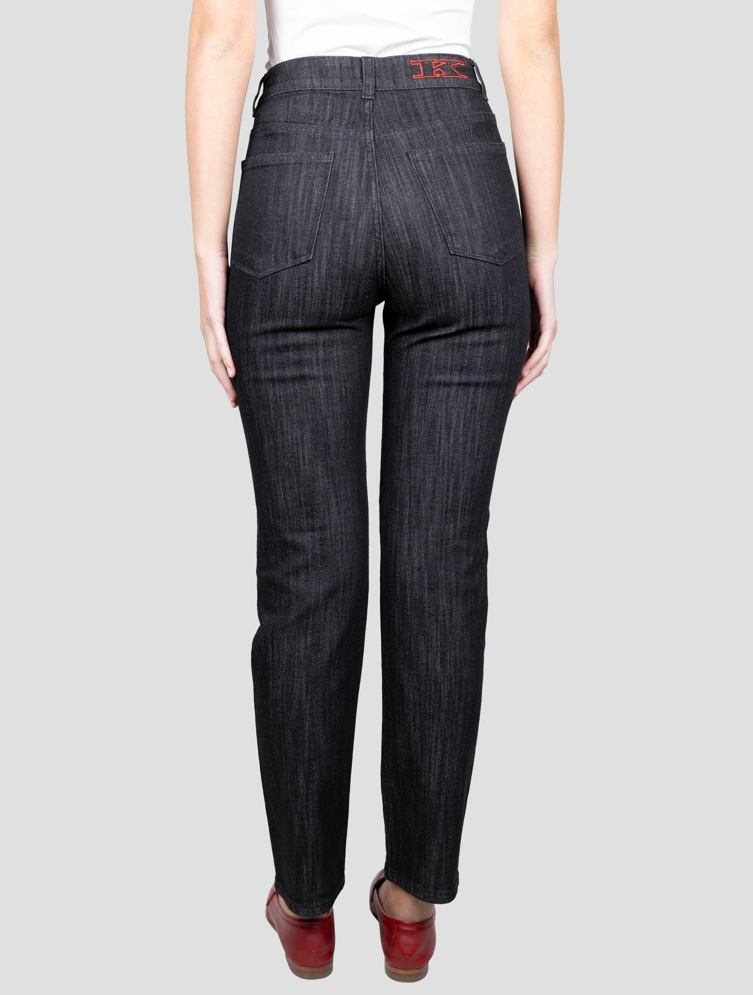 Kiton Dark Gray Cotton Cashmere Ea Jeans