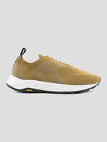 Kiton Brown Pl Pu Wool Sneakers