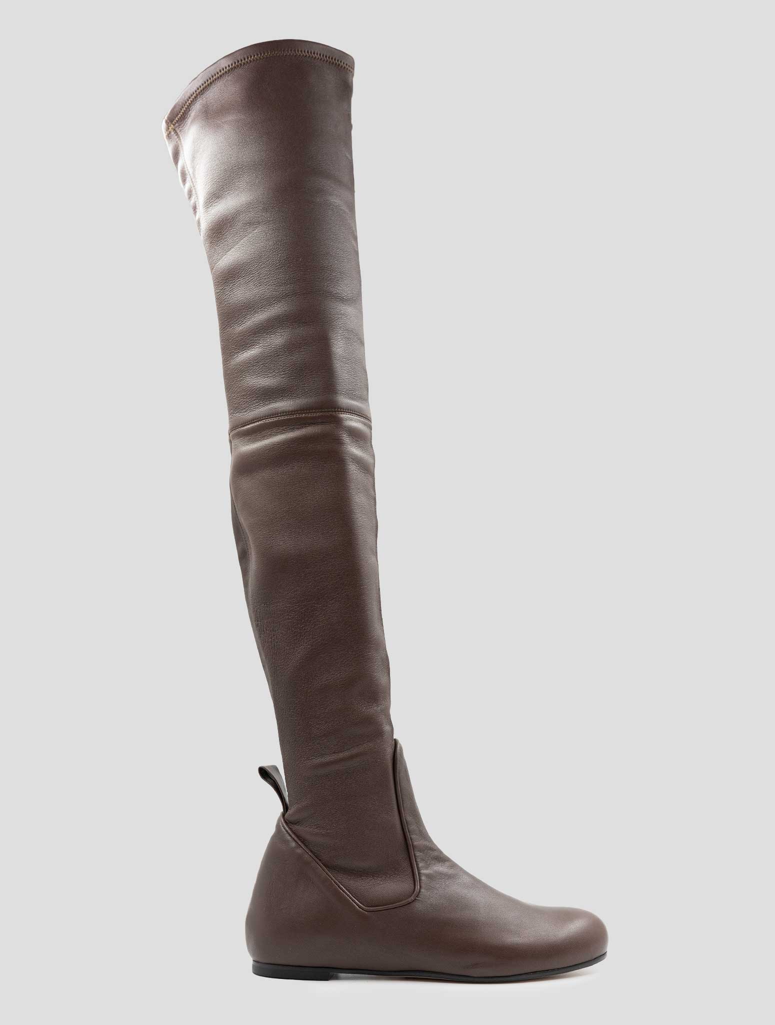 Kiton Brown Leather Boots