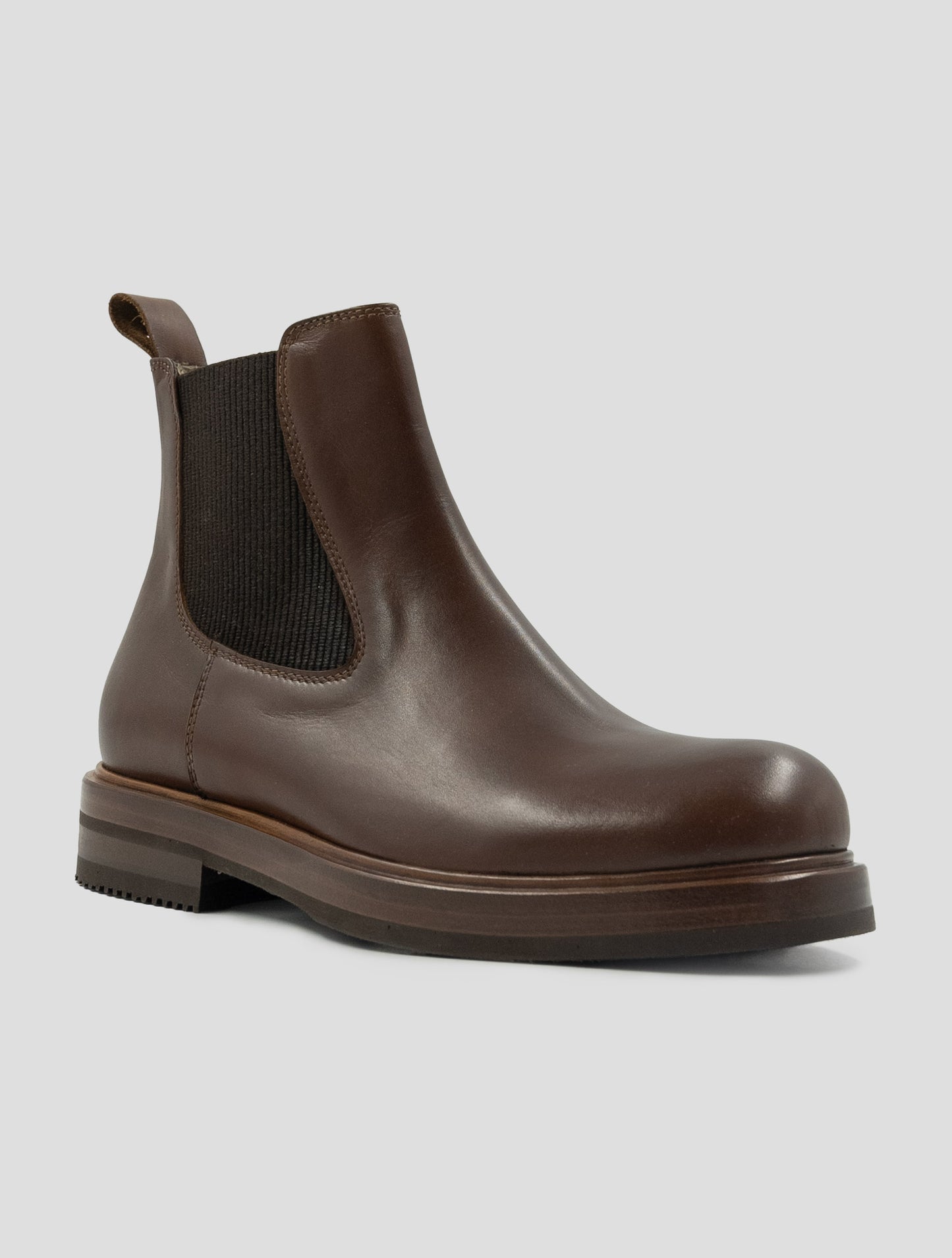 Kiton Brown Leather Boots