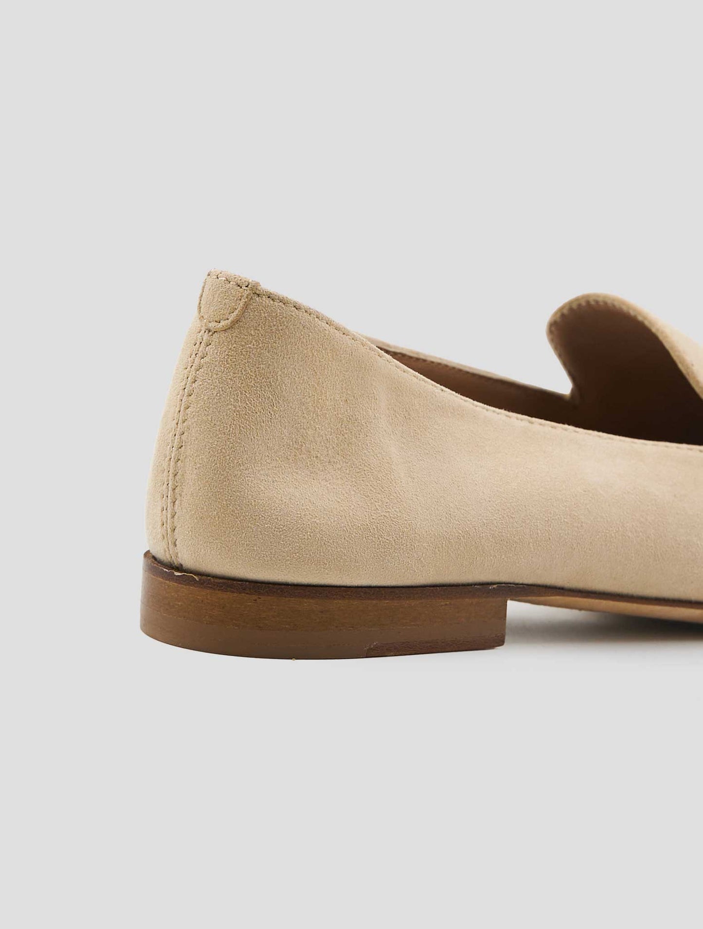 Kiton Beige Leather Suede Loafers