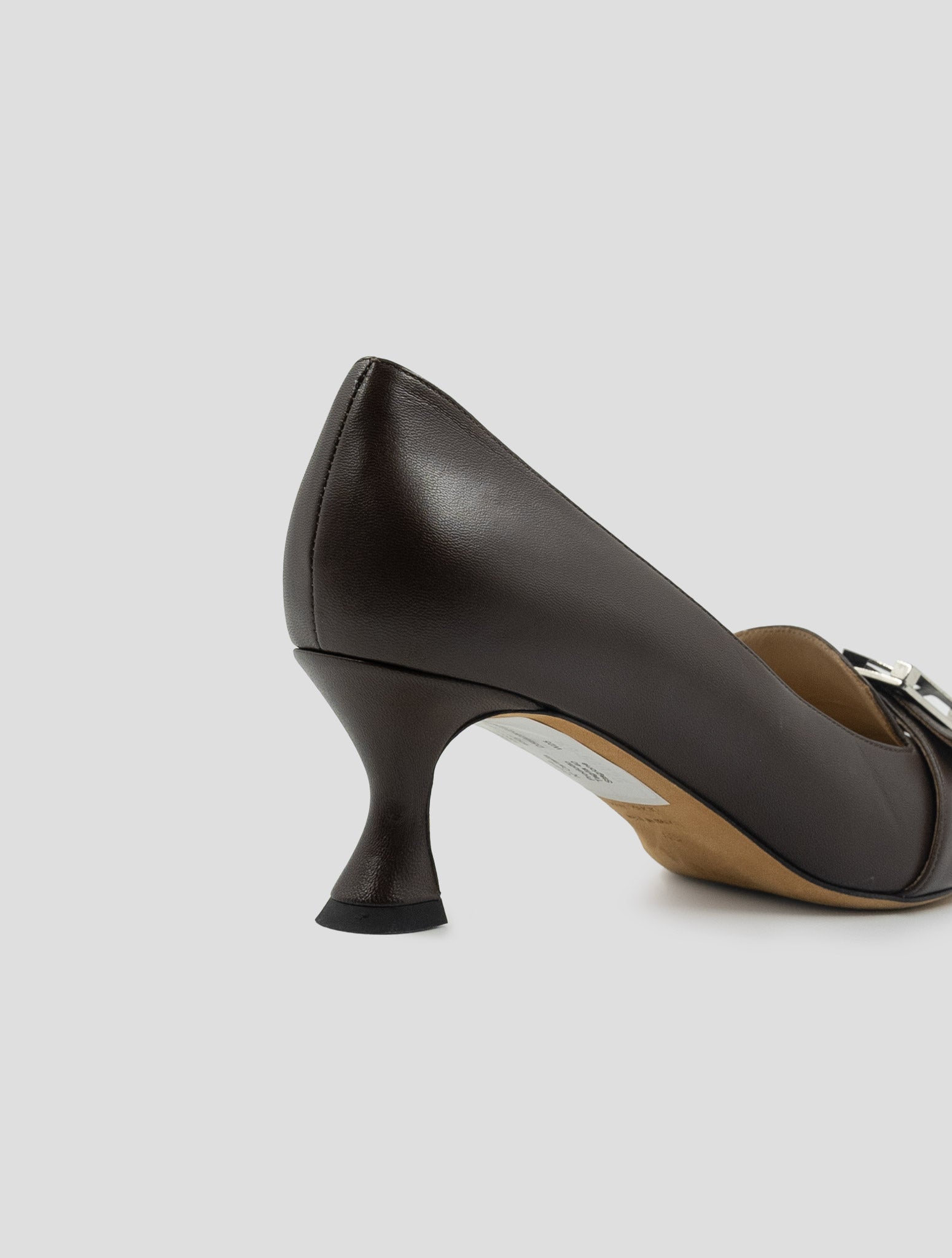 Kiton Brown Leather Decollete