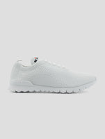 Kiton White Cotton EA Sneakers