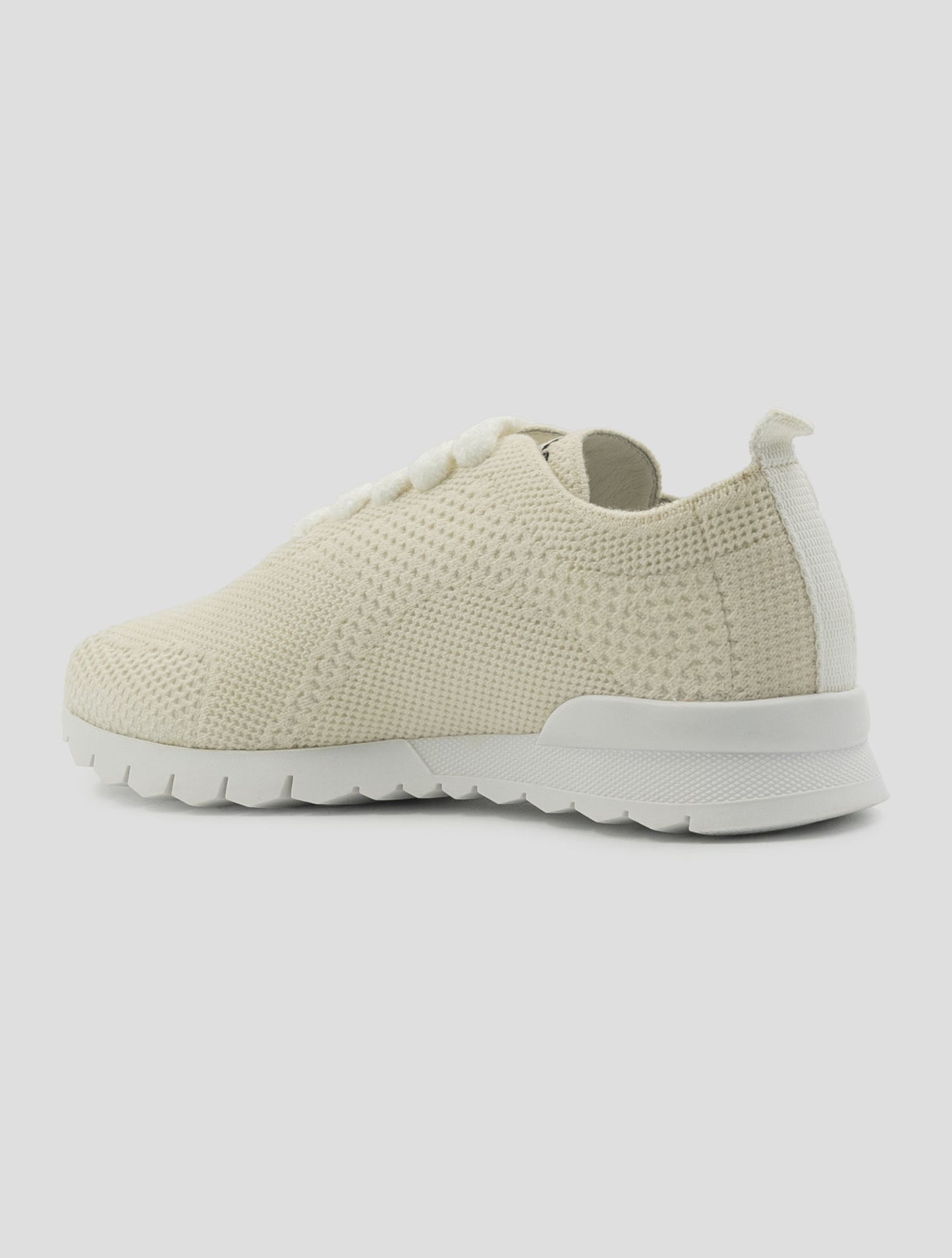 Kiton Beige Cashmere Pl Sneakers