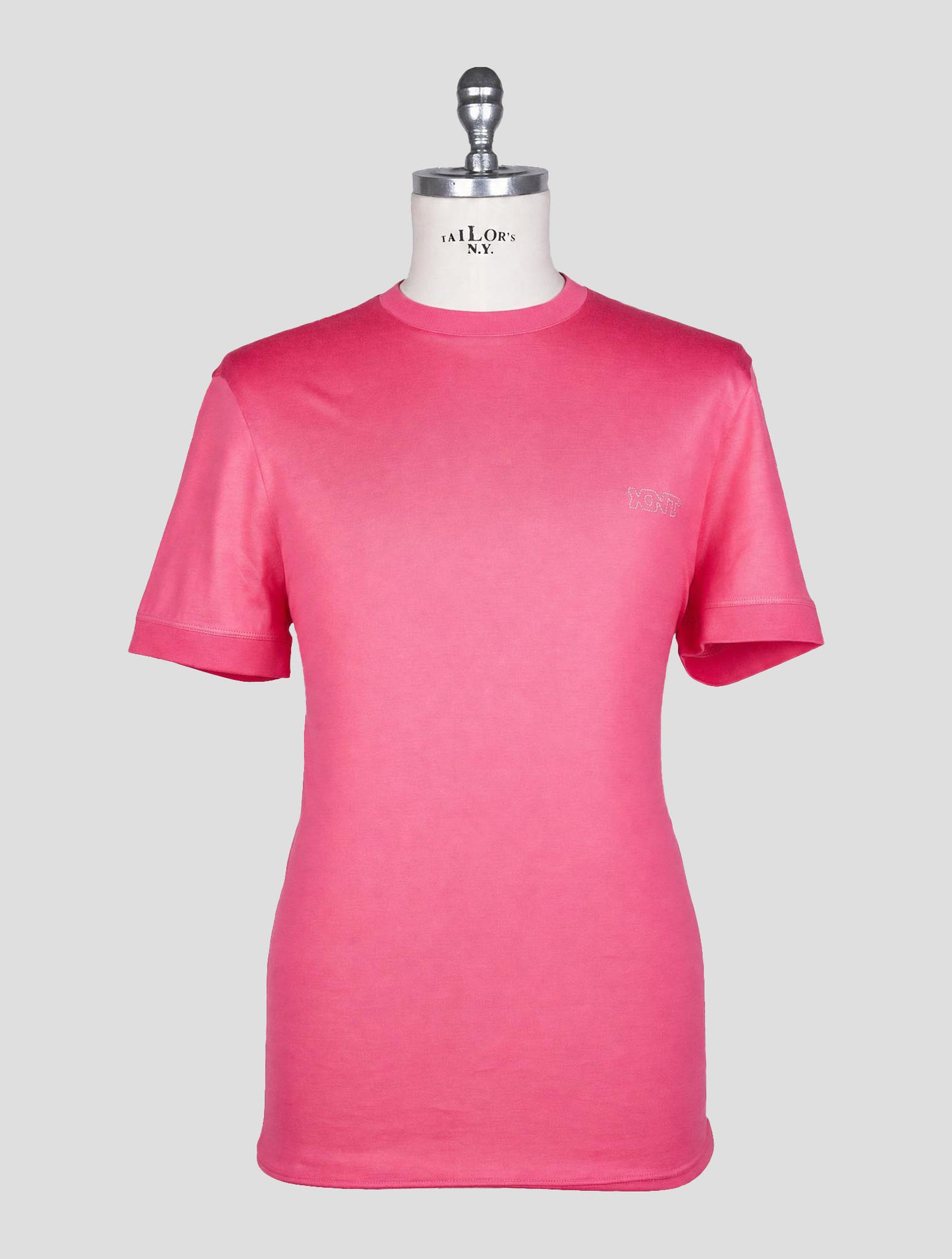 Kiton Knt Pink Cotton T-Shirt
