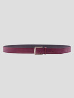Kiton Burgundy Leather Belt