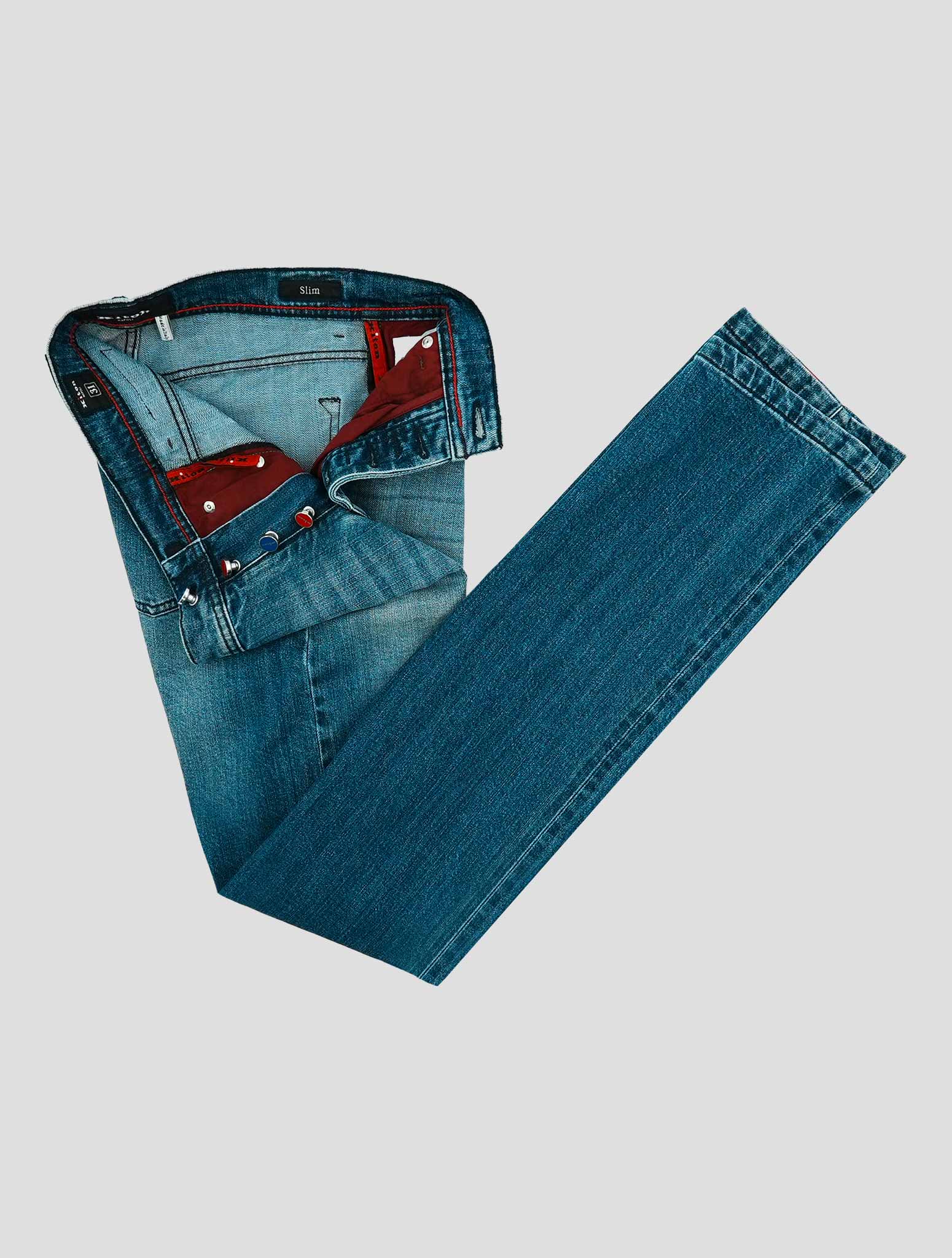 Kiton Denim Cotton Ea Jeans